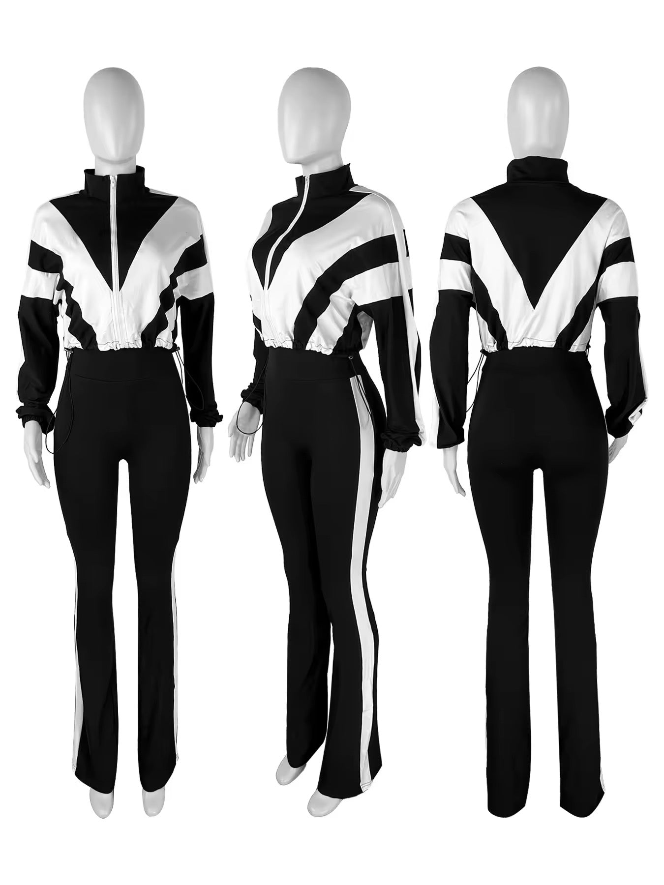 Women’s two piece long sleeve jogger tracksuits