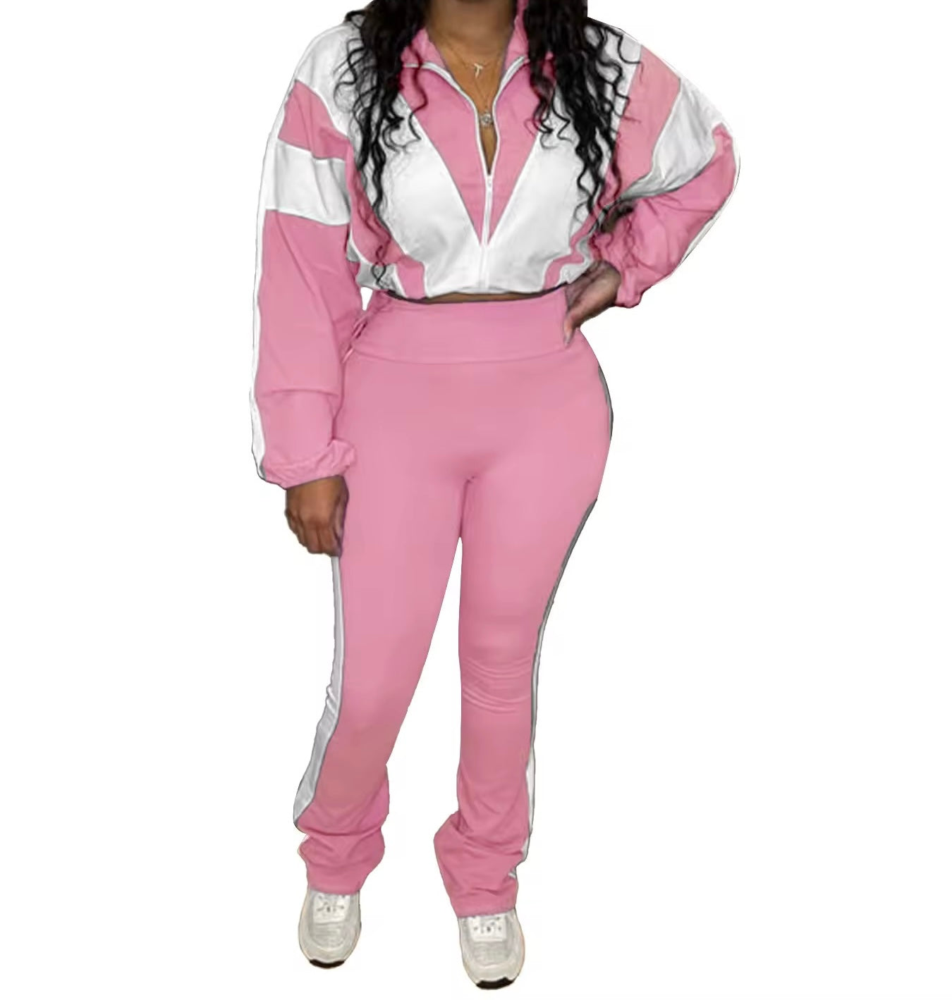 Women’s two piece long sleeve jogger tracksuits