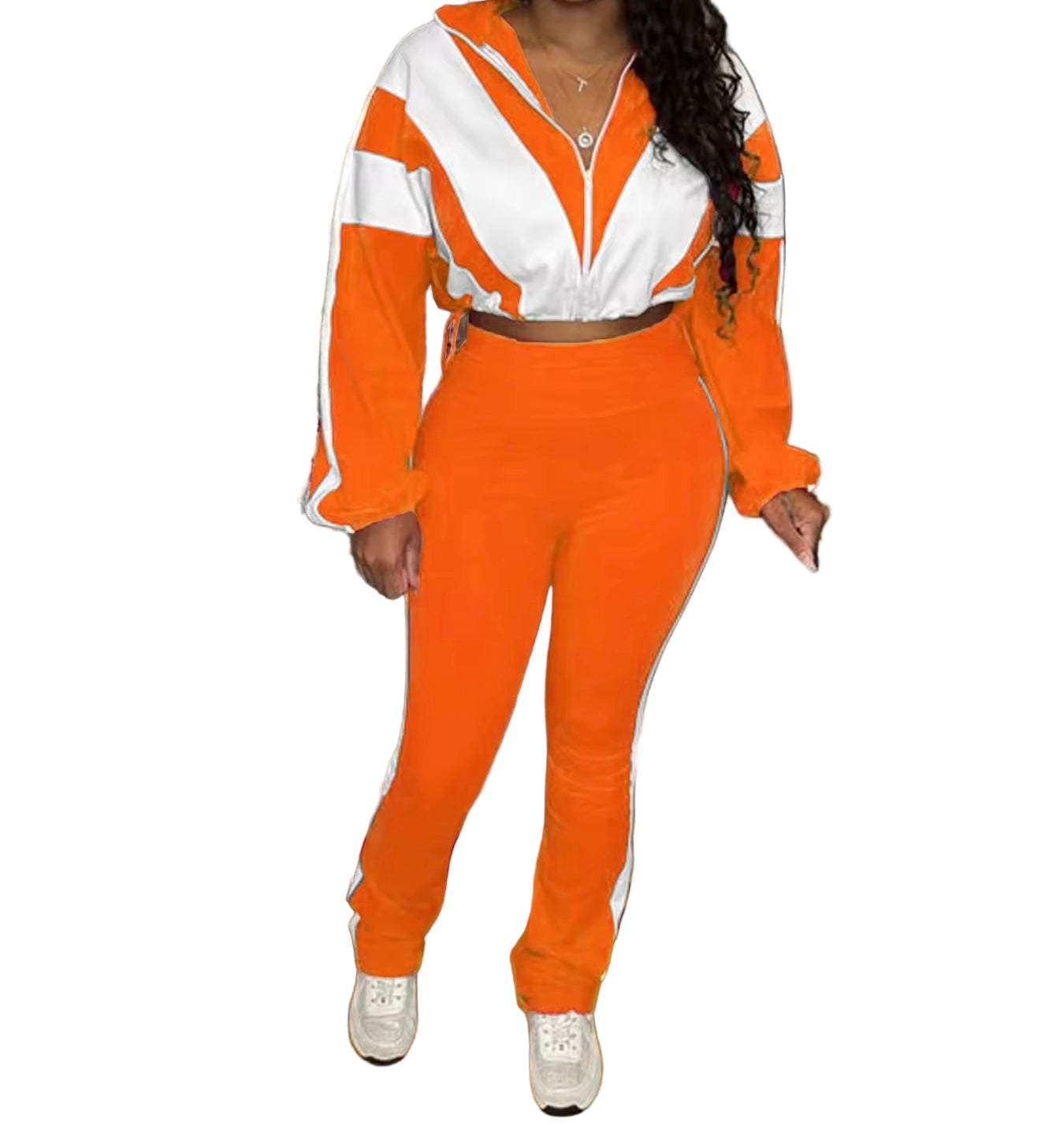 Women’s two piece long sleeve jogger tracksuits