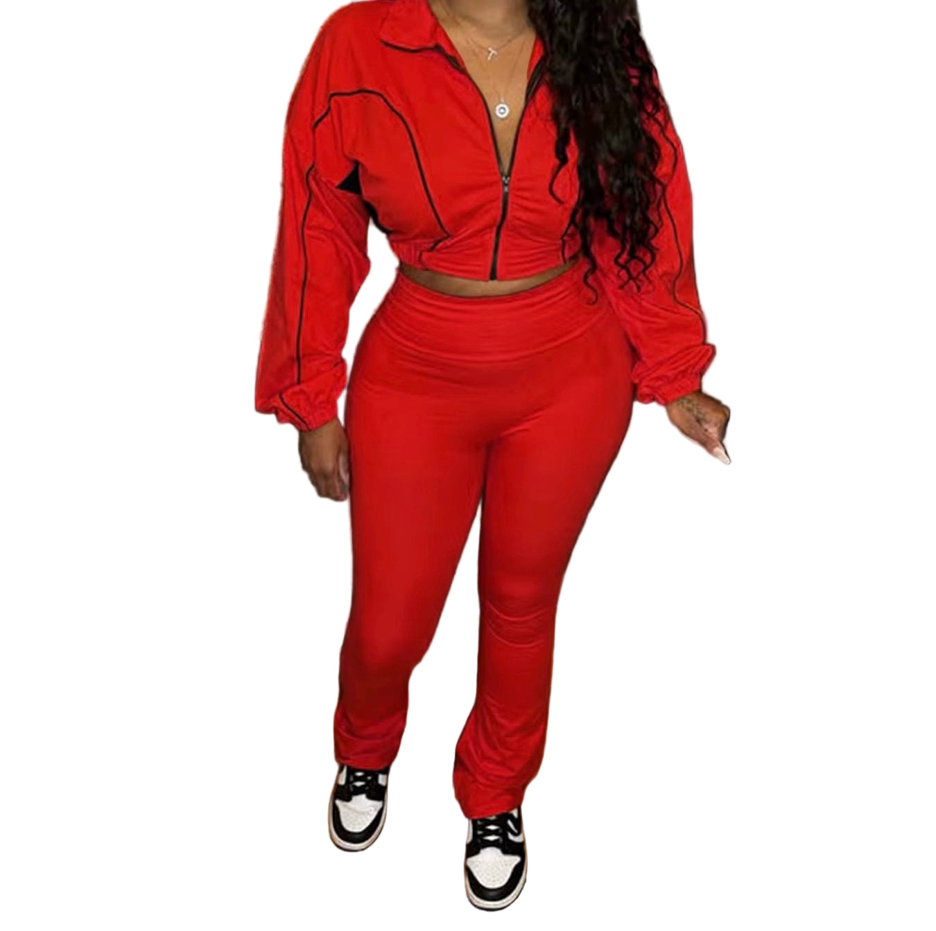 Women’s two piece long sleeve jogger tracksuits