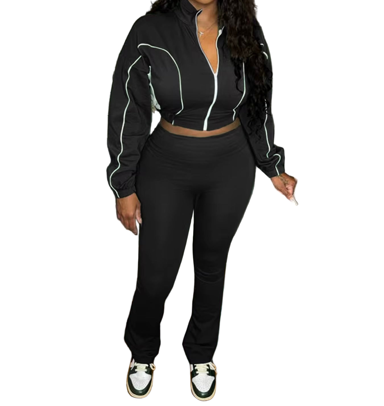 Women’s two piece long sleeve jogger tracksuits